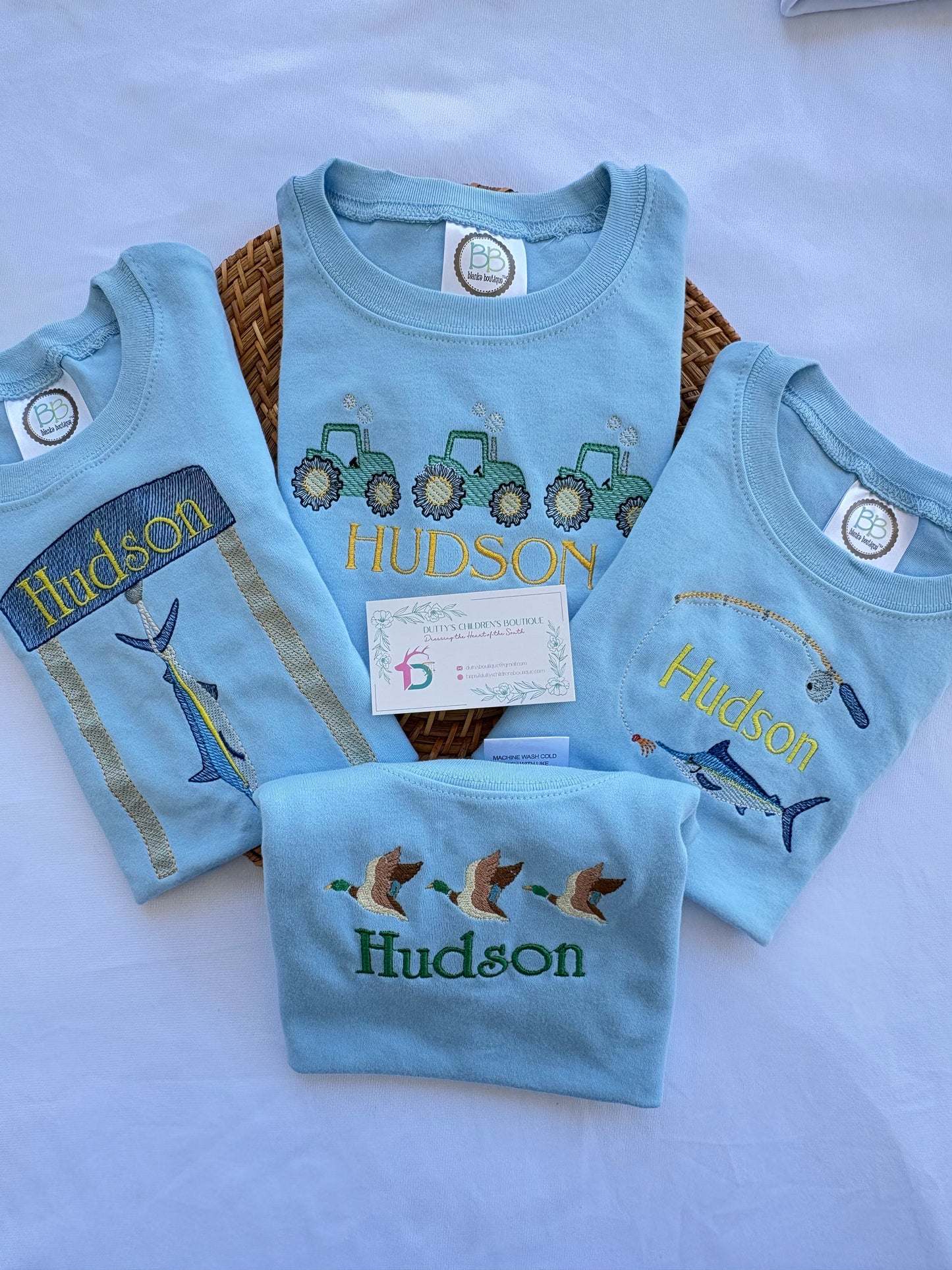 Custom Boys Blue T-Shirt