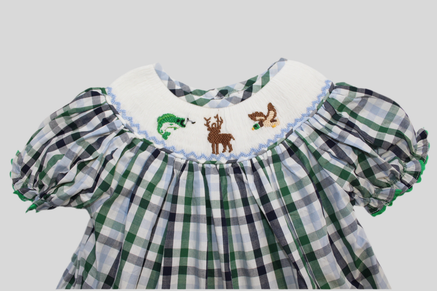 Hunting & Fishing Smocking Dress - Girls