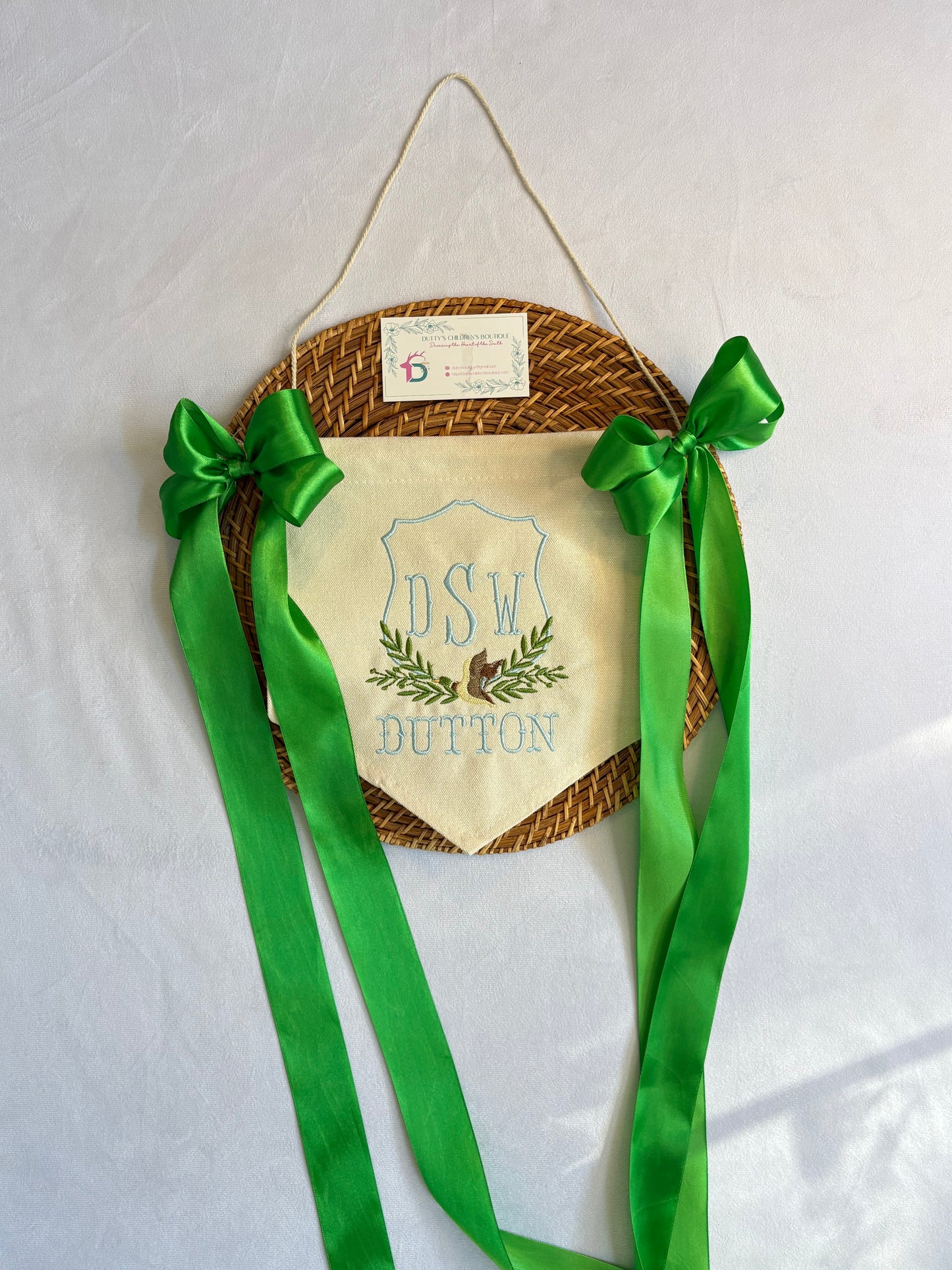 Custom Mallard Duck Hospital Banner