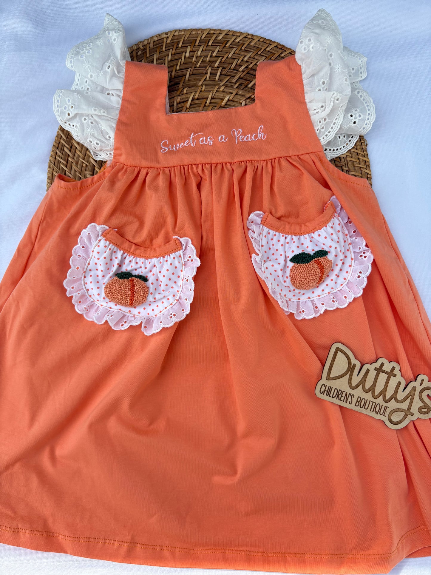 Sweet as a Peach Dress