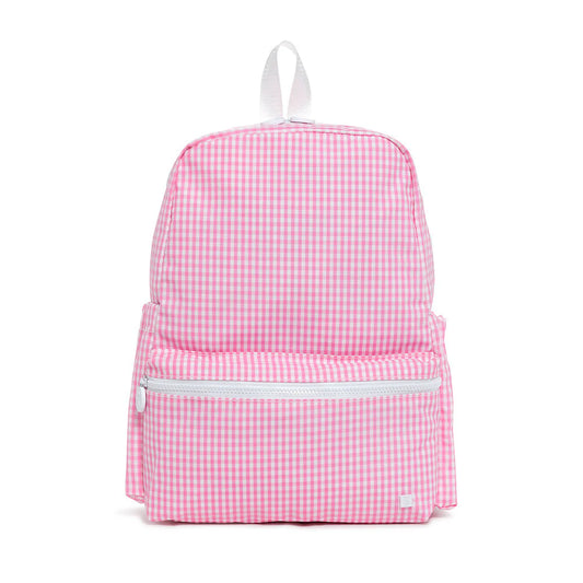 Full Pink Gingham Backpacker