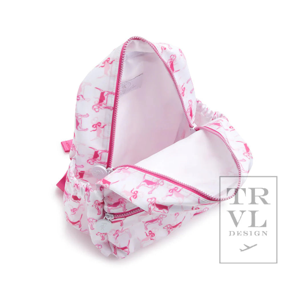 Mini Pink Gingham Backpacker