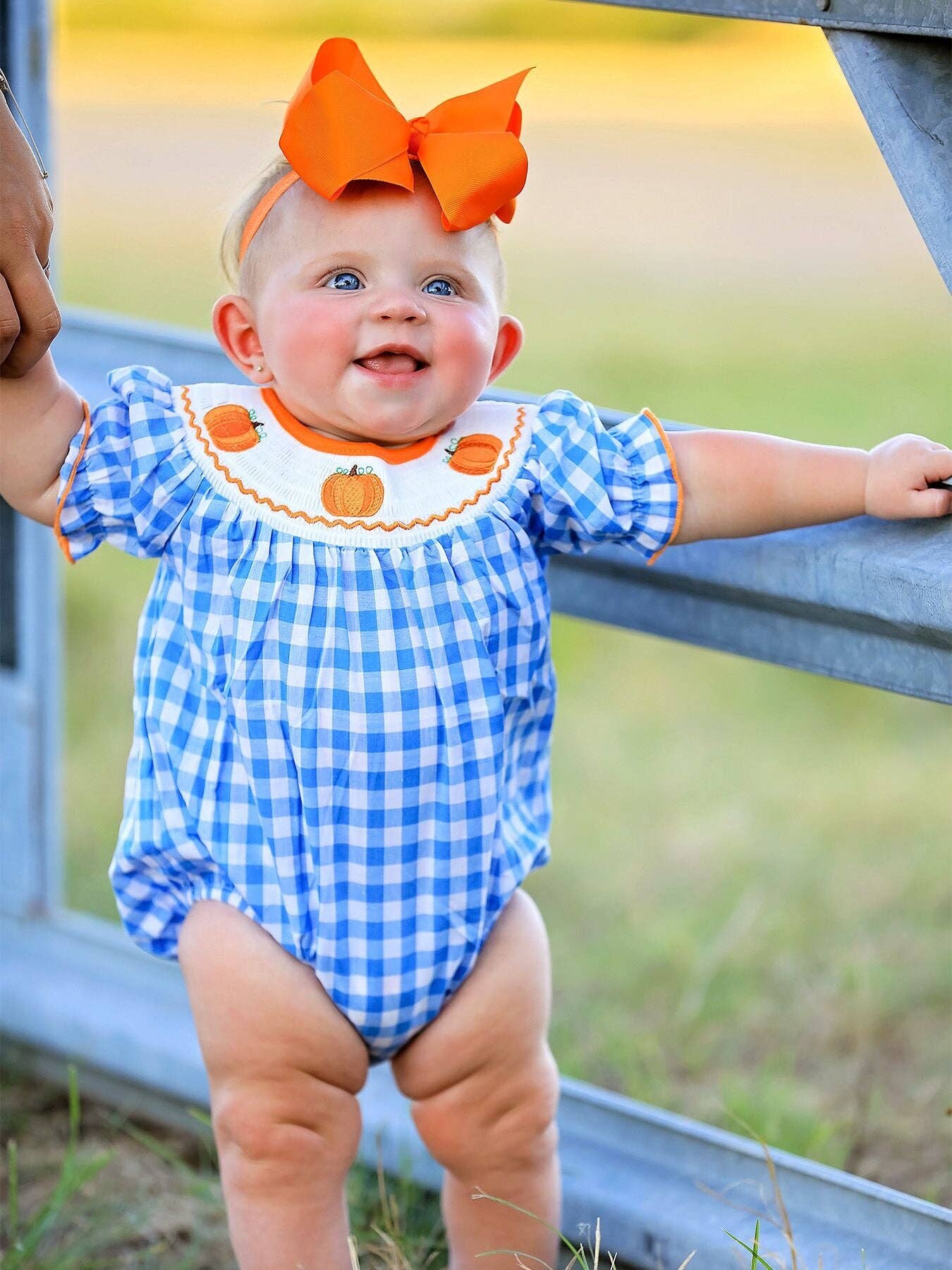 Blue Harvest Onesie - Girls