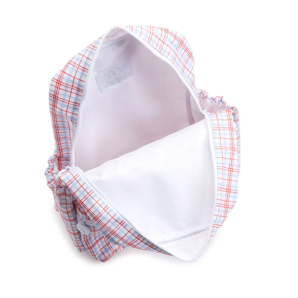 Full Pink Gingham Backpacker
