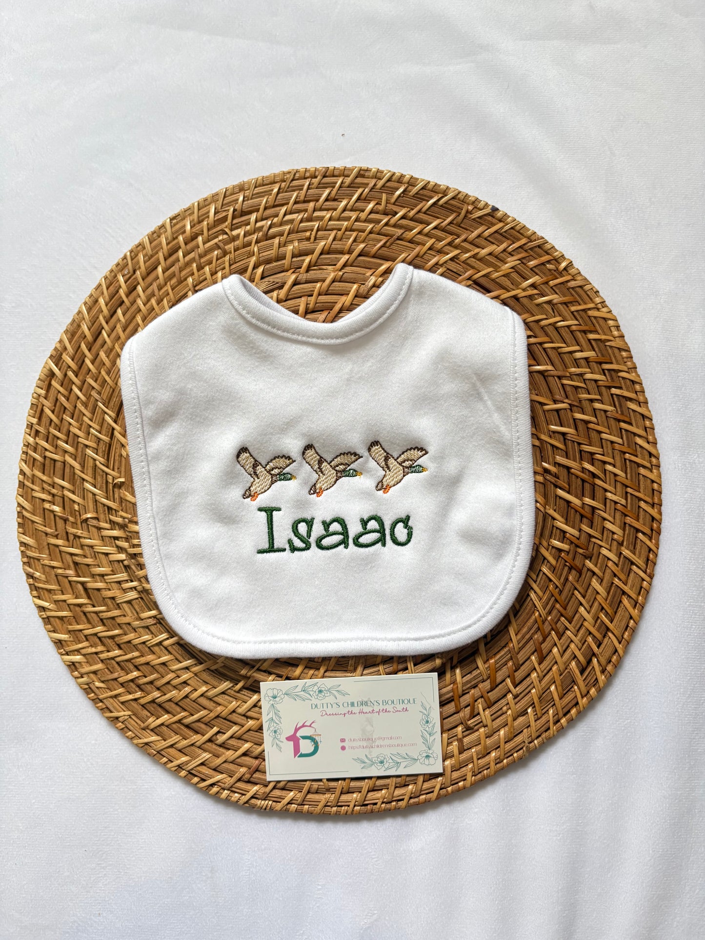 Mallard Custom Bib