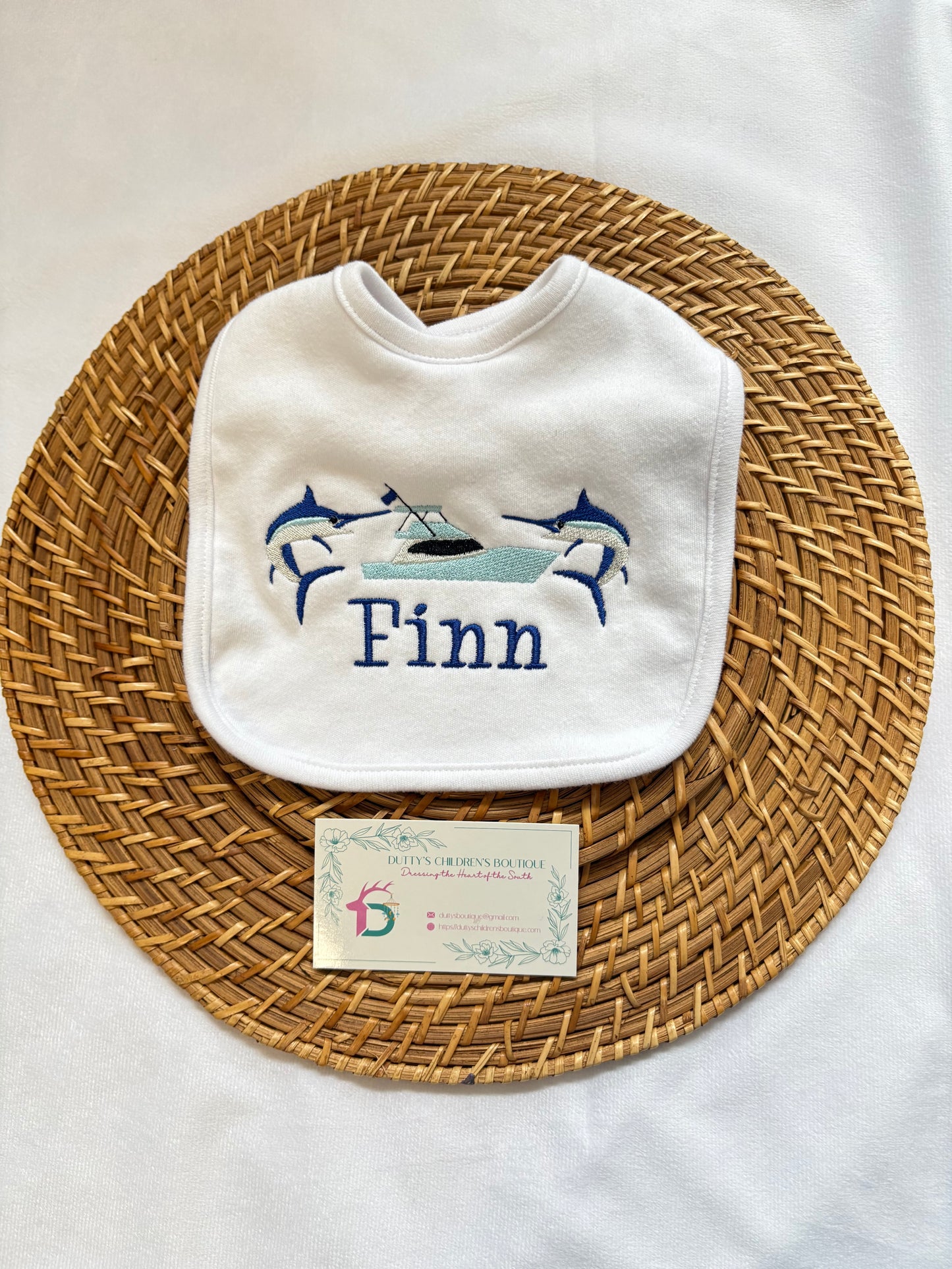 Custom Sport fisher & Marlin Bib