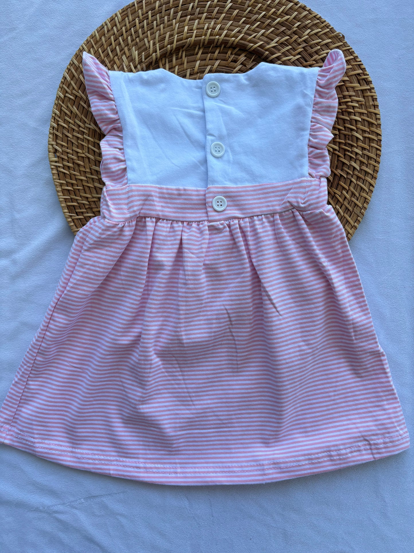 Pink Carolina Cotton Dress