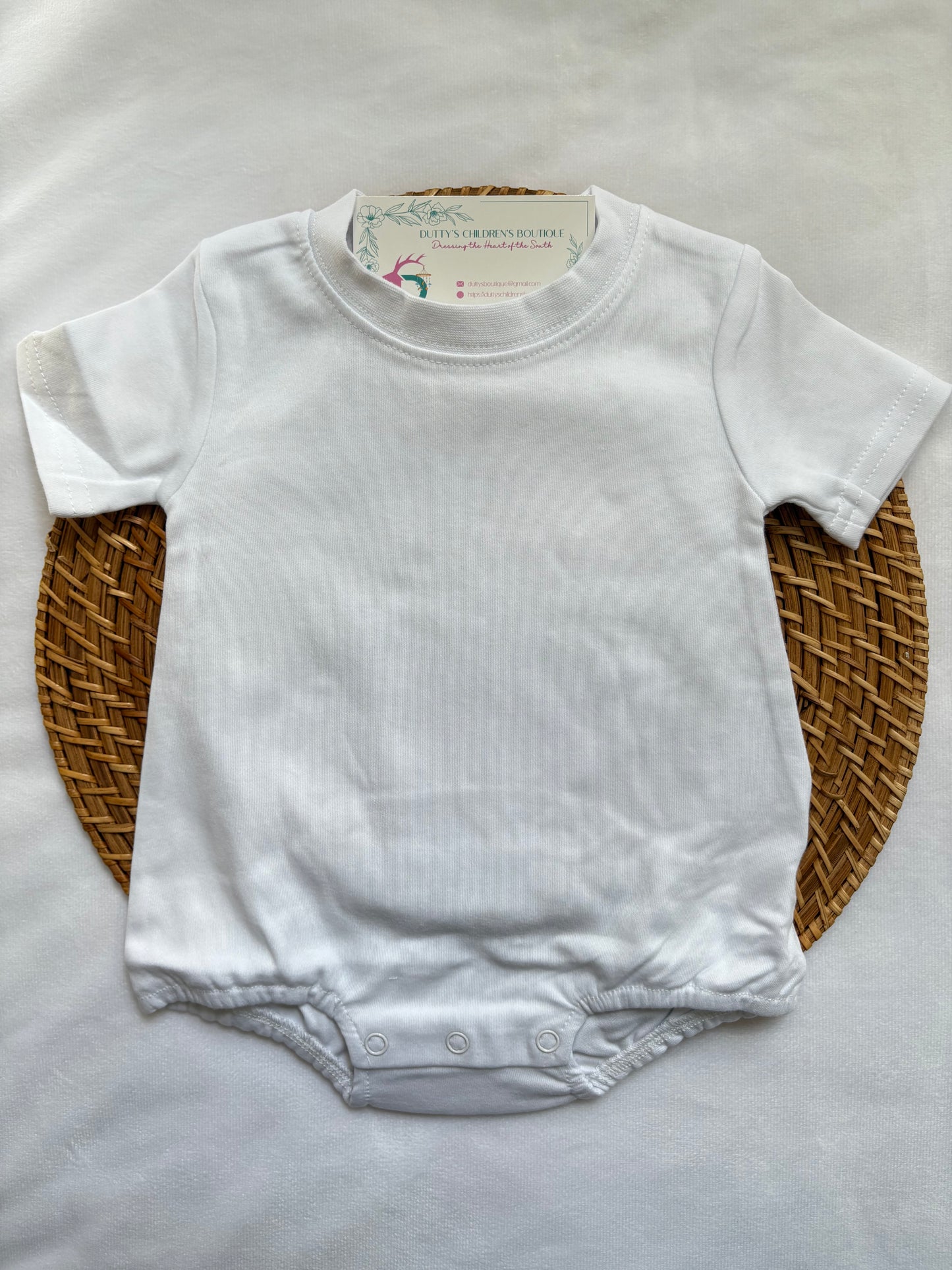 Custom White T-shirt Bubble