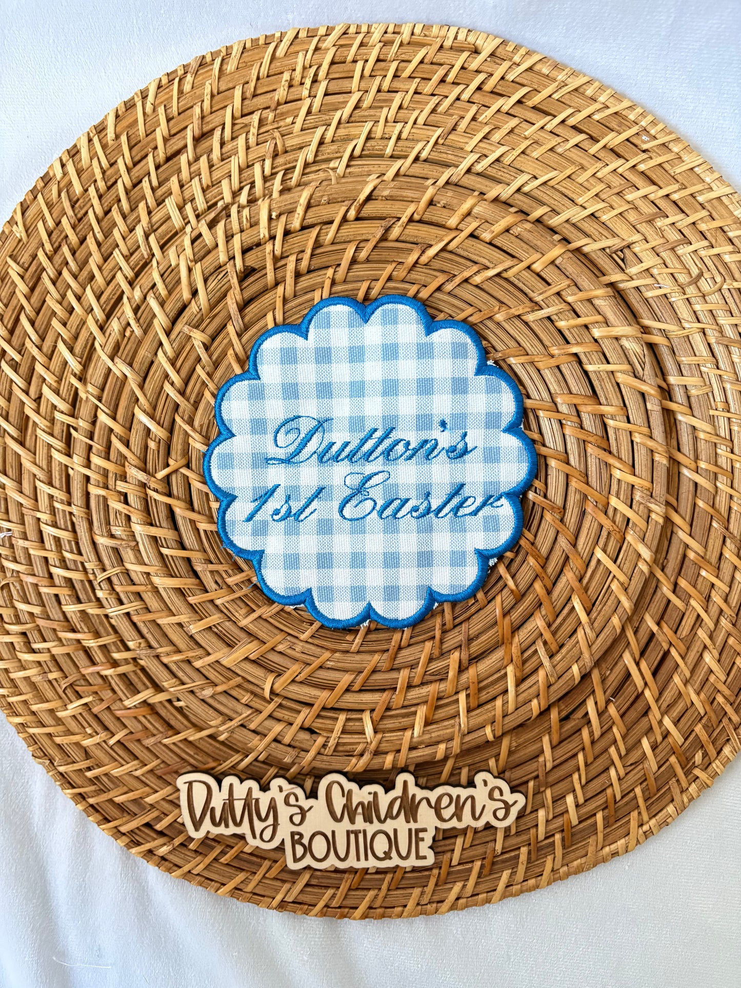 “My First” Custom Keepsake