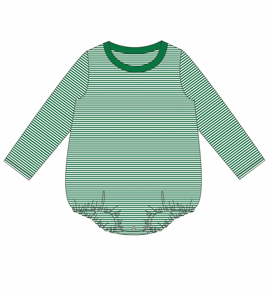 Custom Stripe Long Sleeve T-Shirt Bubble