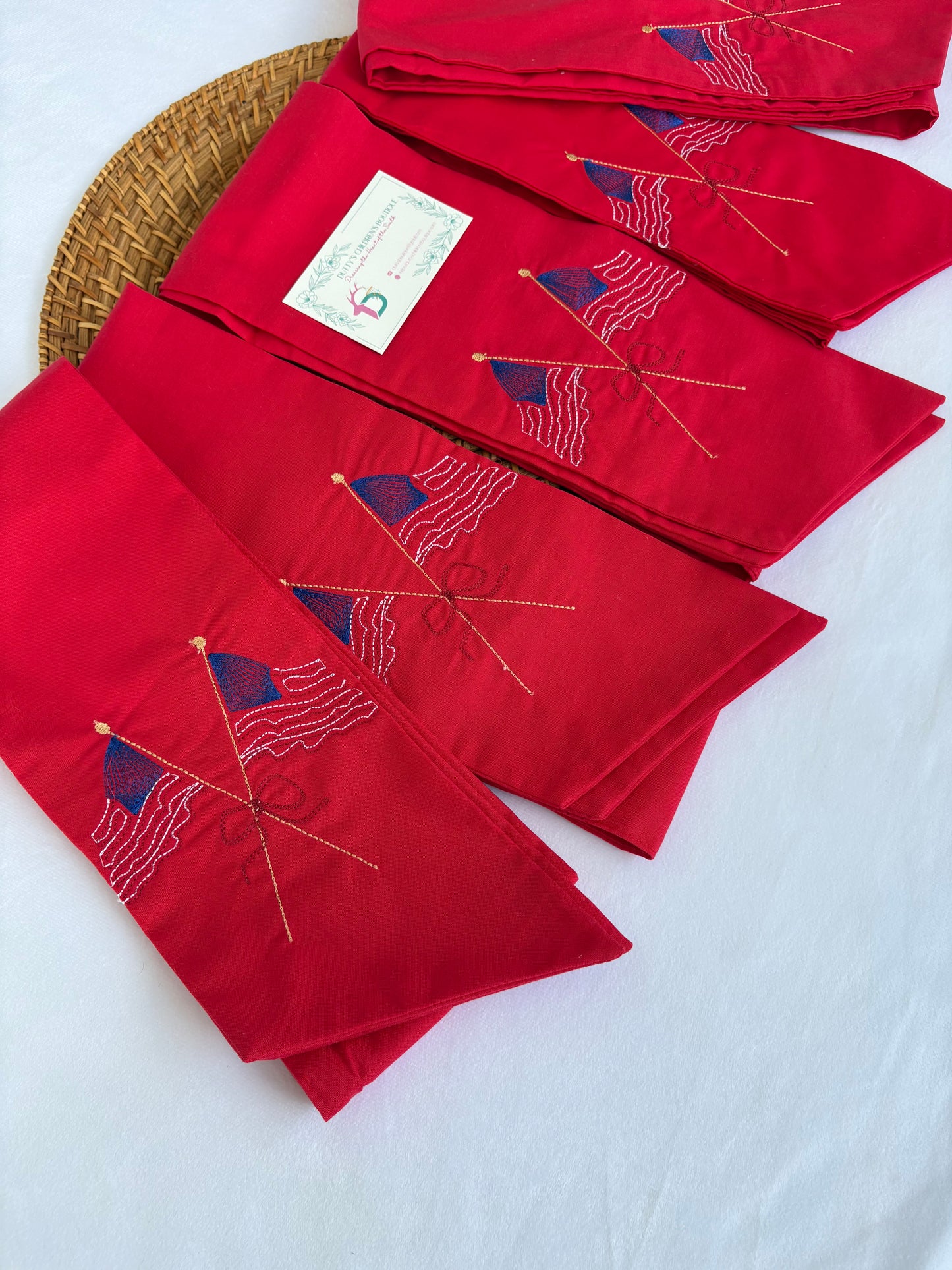 Ready to Ship American Flag Wreath Sash