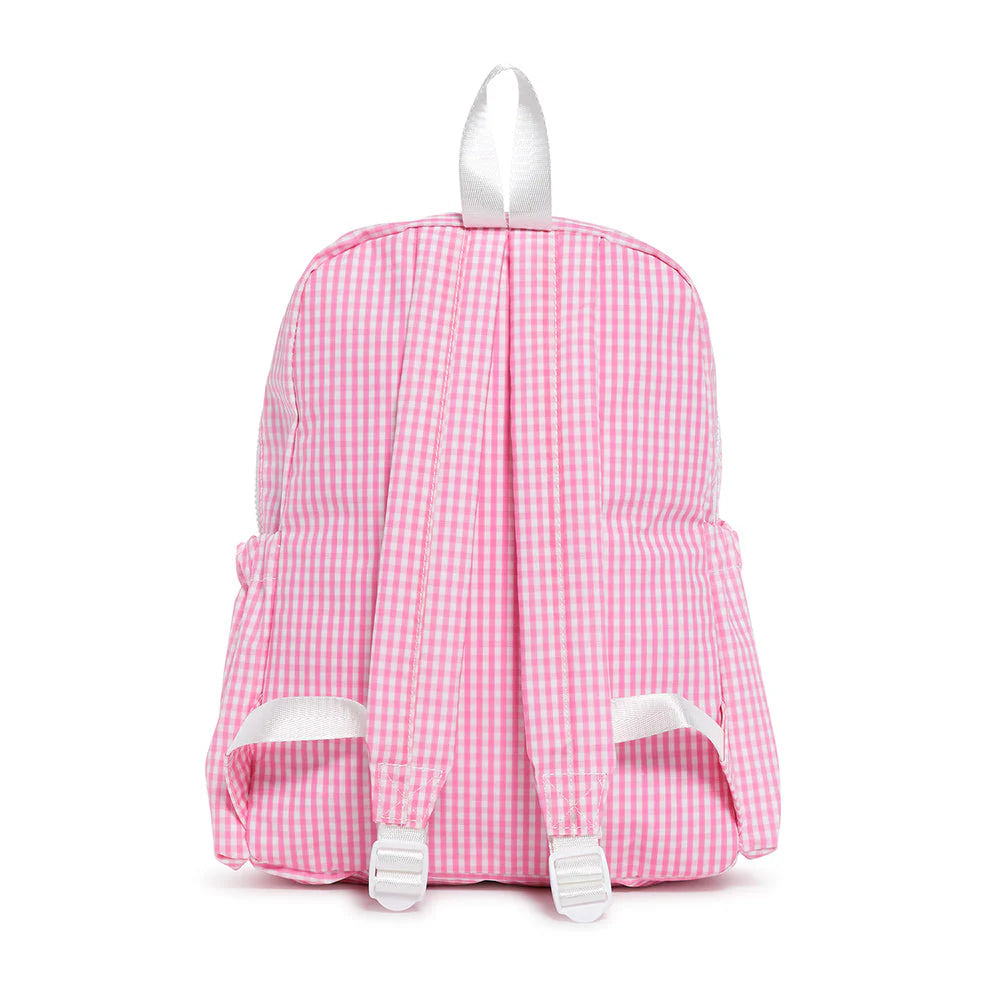 Full Pink Gingham Backpacker