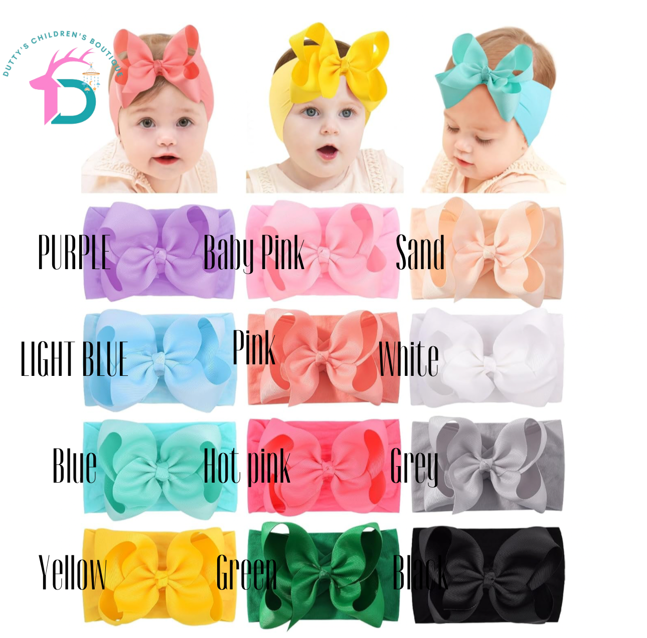 Custom Headband Bow