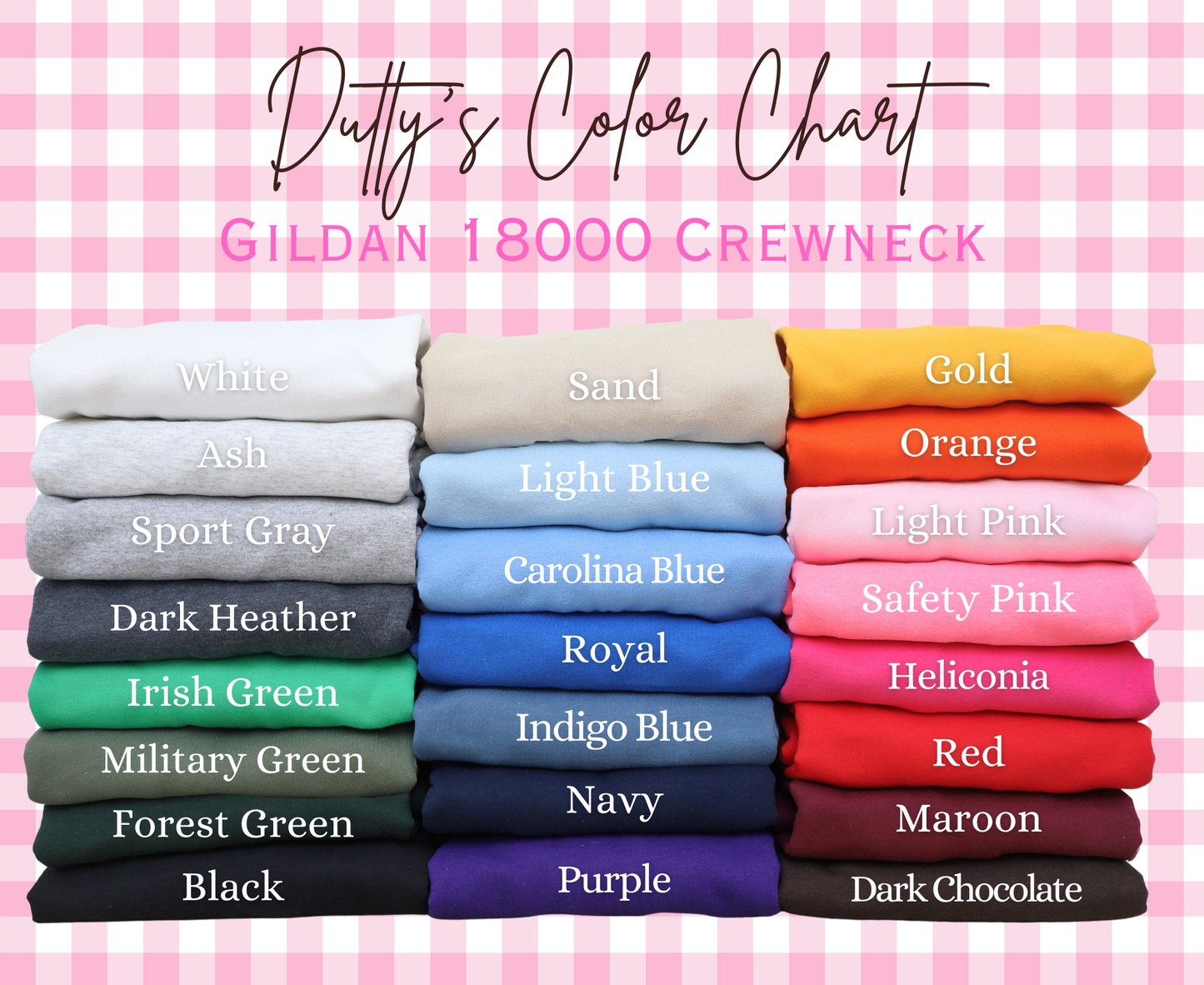 Pumpkin Bow - Gildan CREWNECK