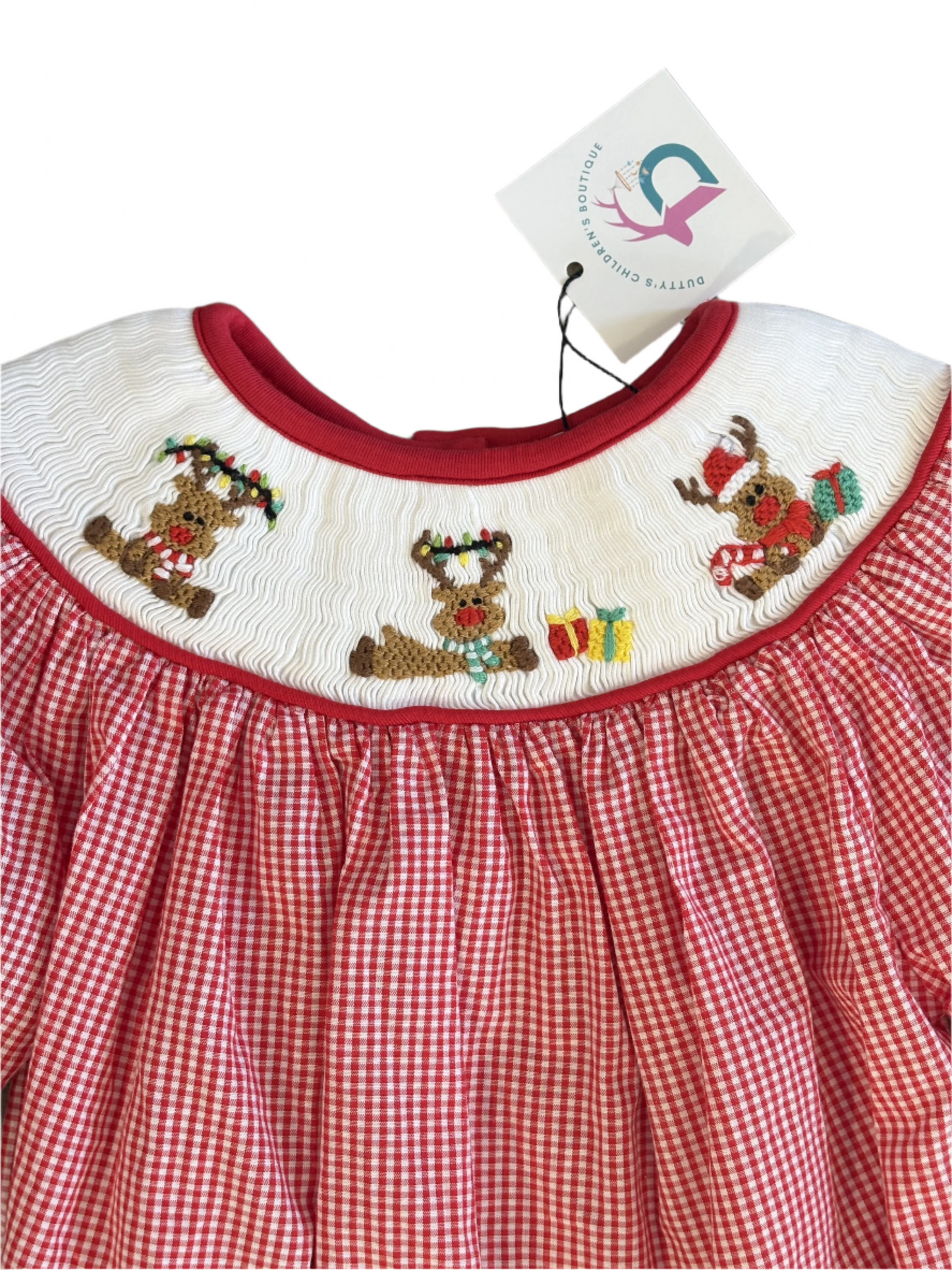 Rudolph Romper - Girls