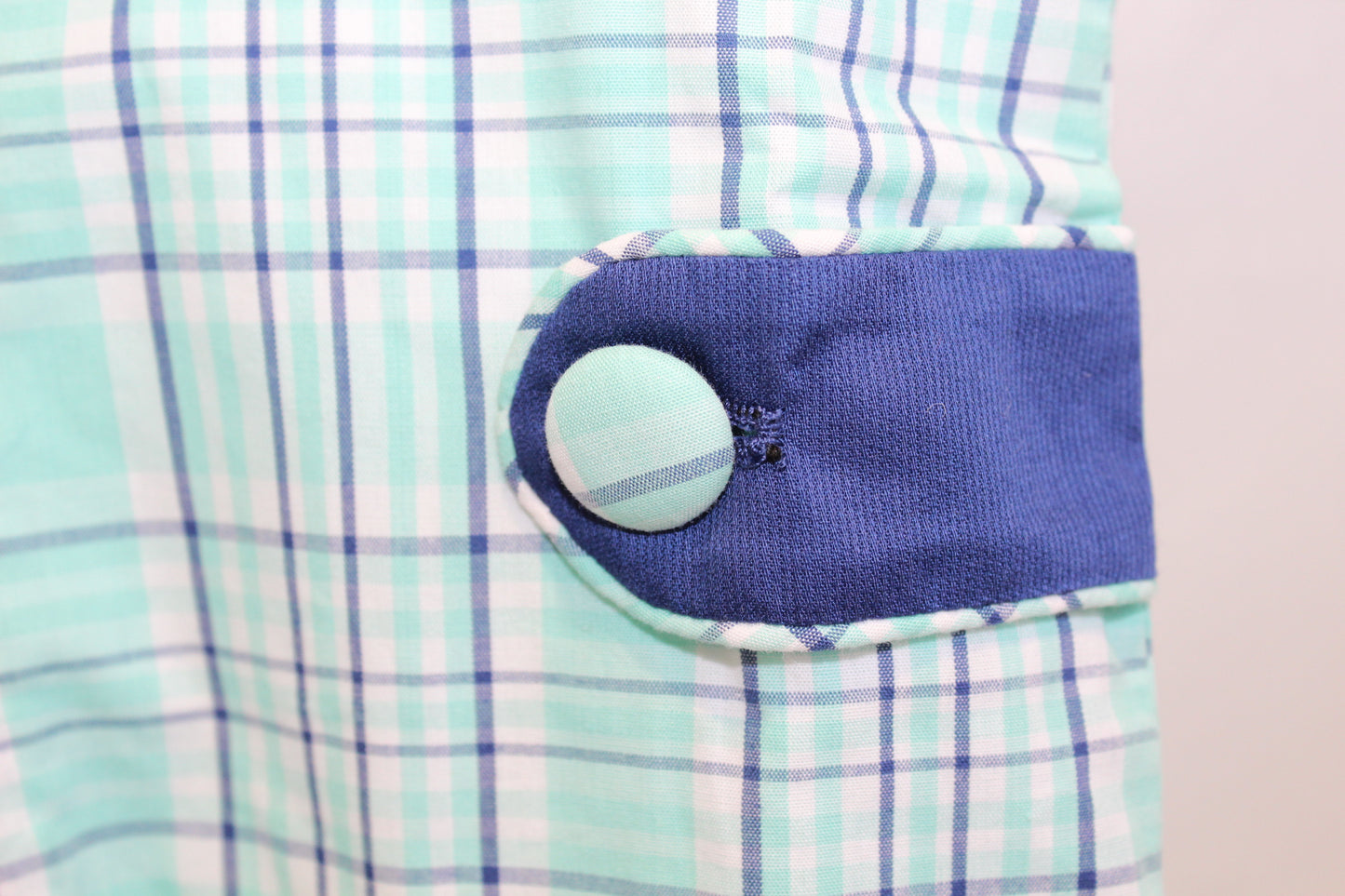 Cotton Smocked Longalls - Boys