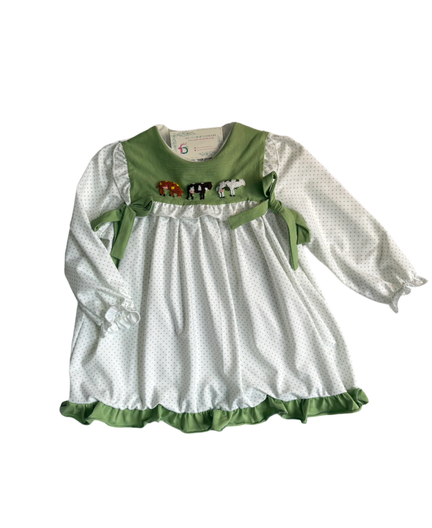 Moos and Meadows Dress - Girls