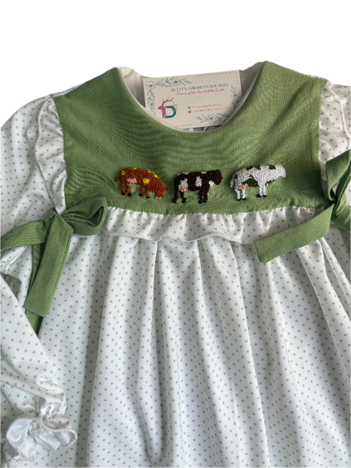 Moos and Meadows Dress - Girls