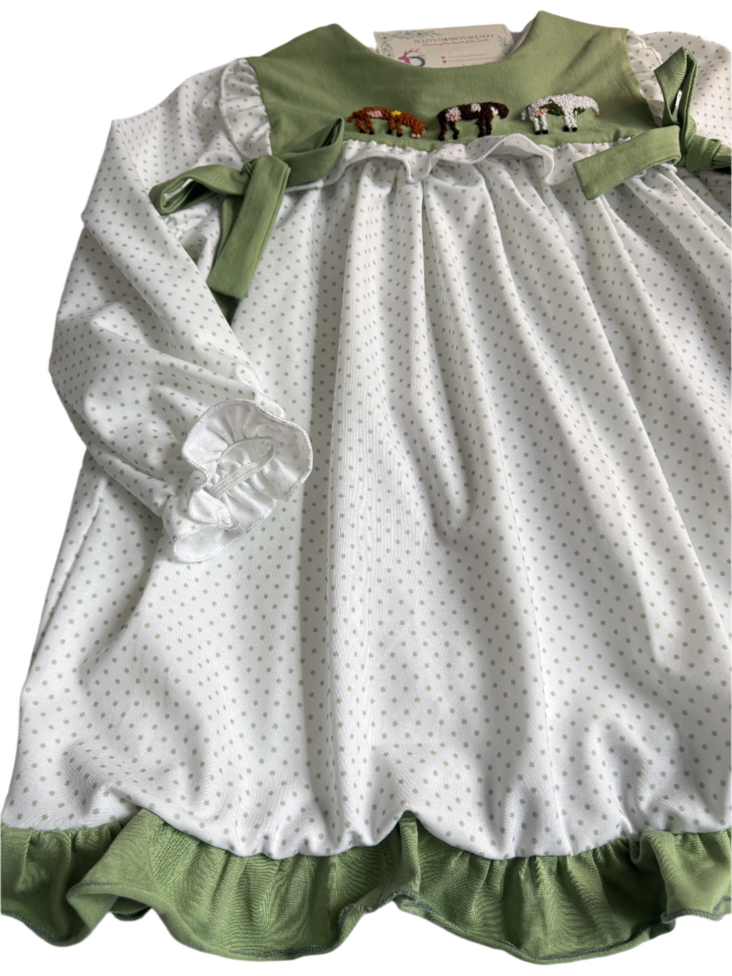 Moos and Meadows Dress - Girls