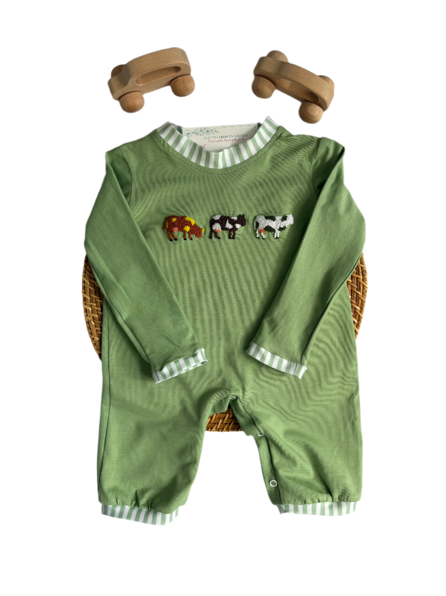 Moos and Meadows Romper - Boys
