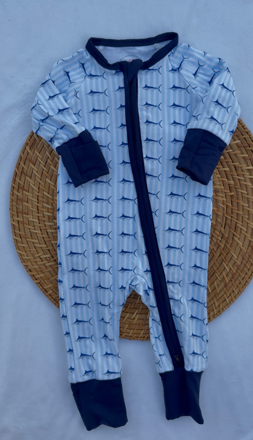 Marlin and Stripes Zippy