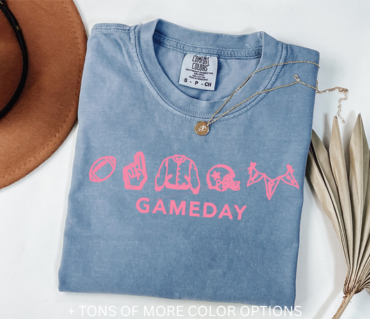 Football Gameday- Comfort Color T-SHIRT