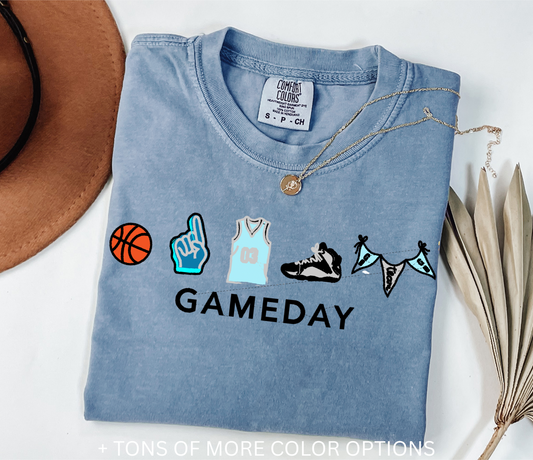 Basketball Gameday - Comfort Color T-SHIRT