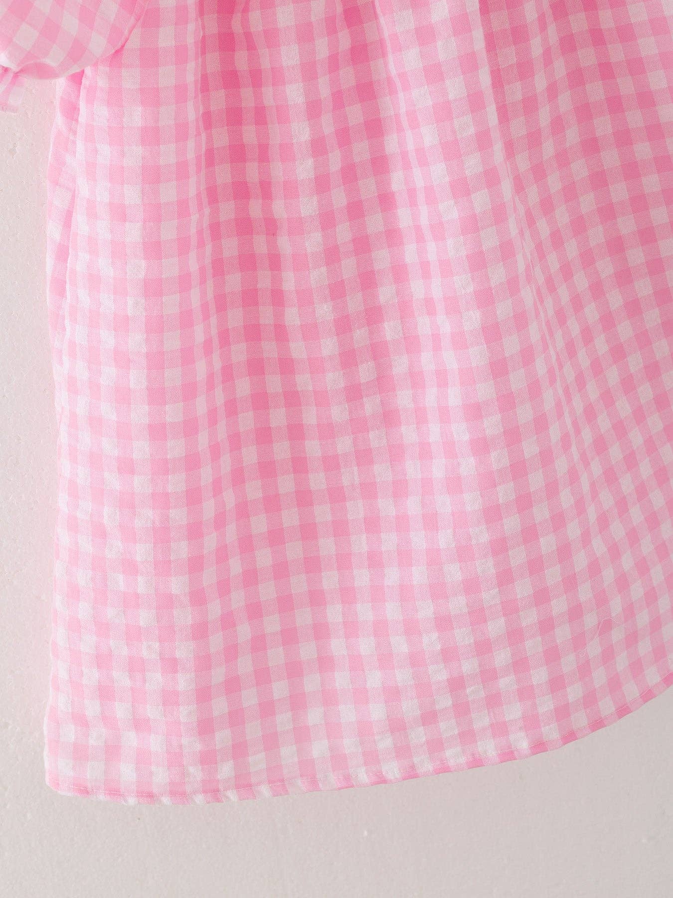 Pink Pastures Smocked Dress - Girls