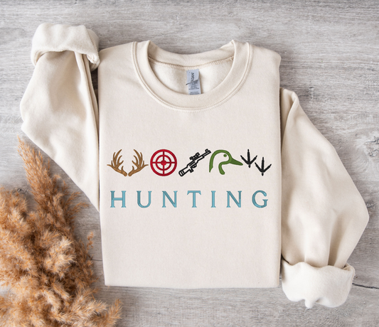 Everything Hunt - Gildan CREWNECK