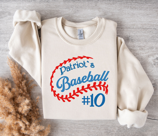 Baseball Lace - Gildan CREWNECK