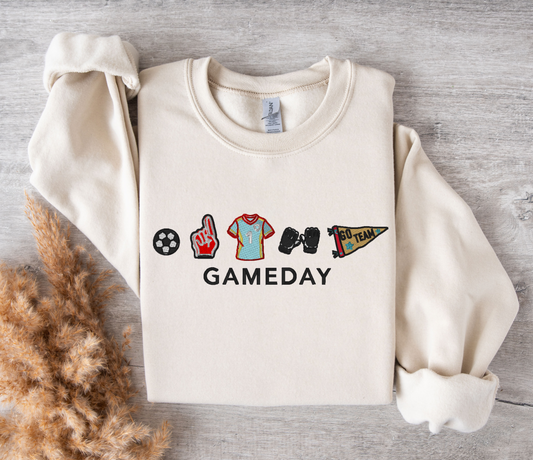 Soccer Gameday - Gildan CREWNECK