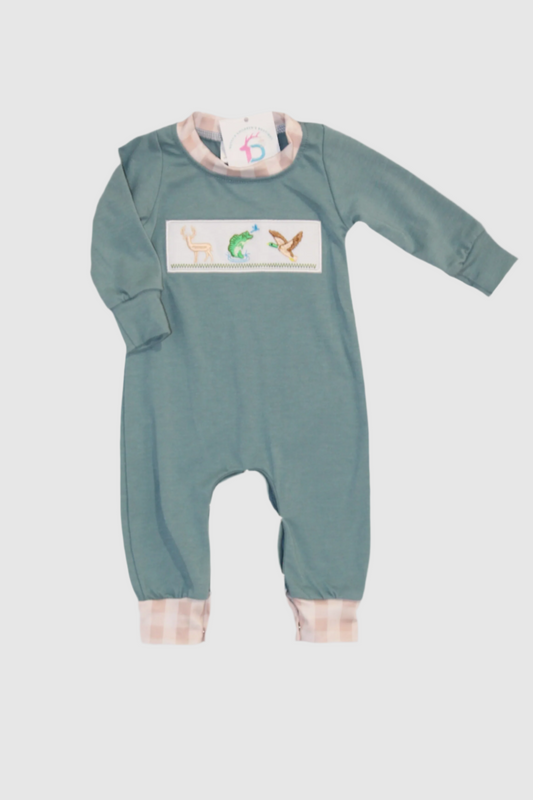 Southern Roots Romper - Boys