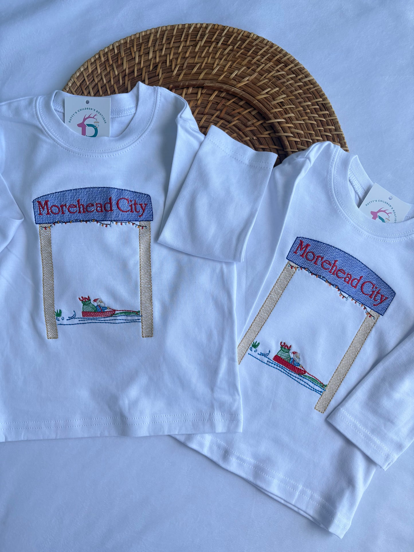 Custom White Long Sleeve T-Shirt