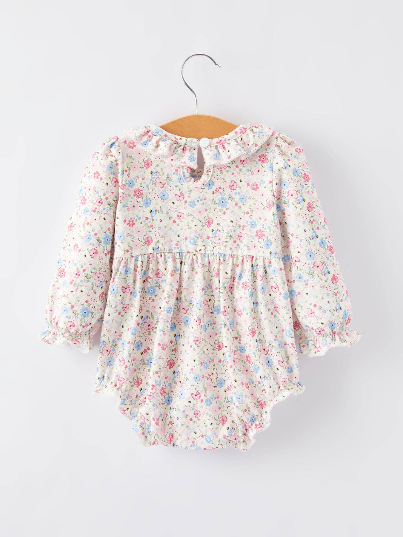 Floral Field Onesie - Girls