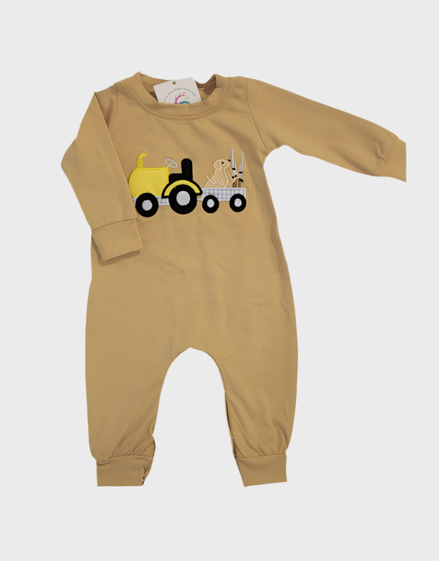 Deer Hunt Romper - Boys