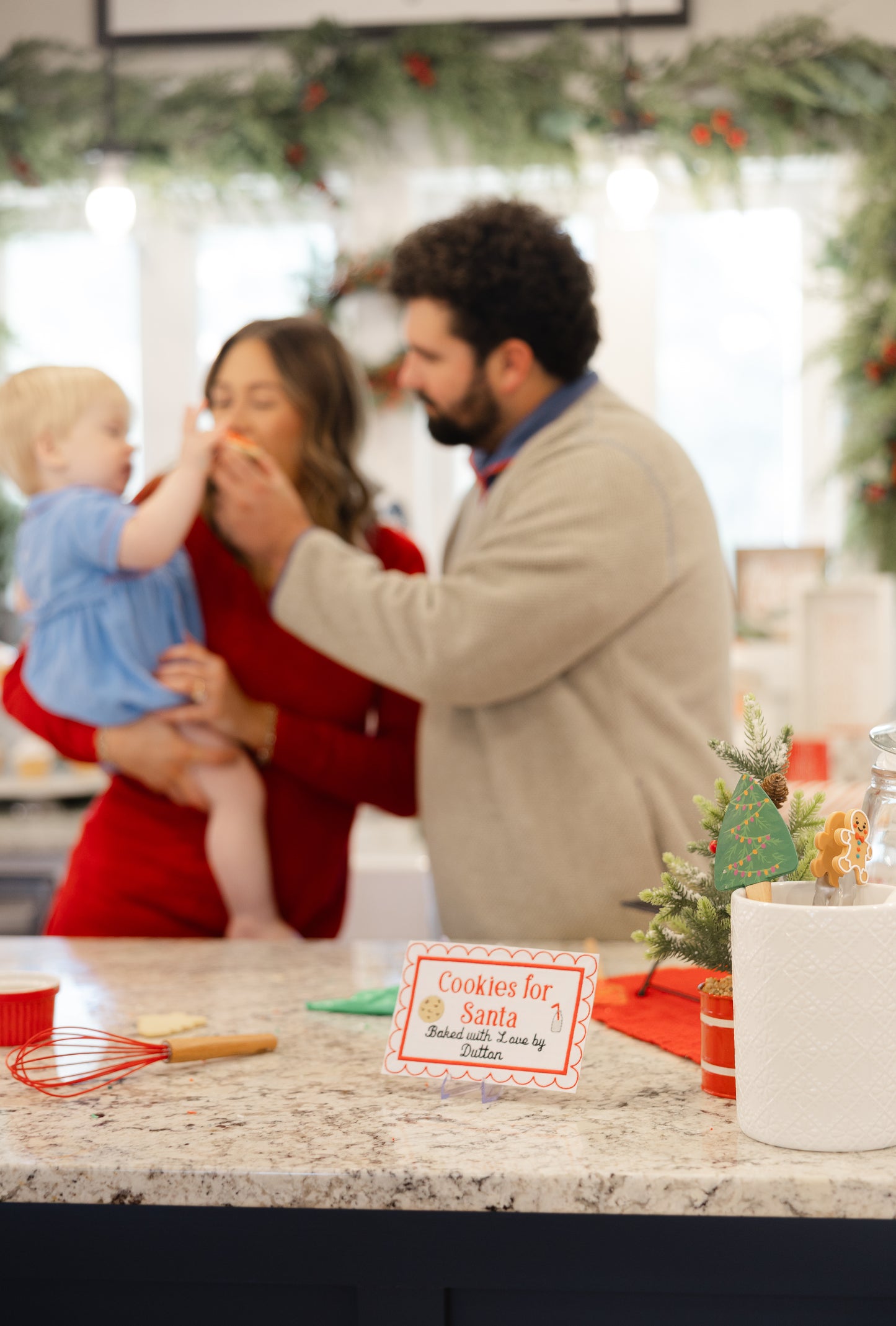 Personalized Cookies for Santa Plaque