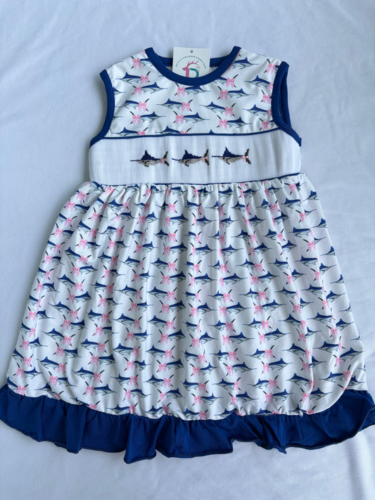 Smocked Marlin Dress
