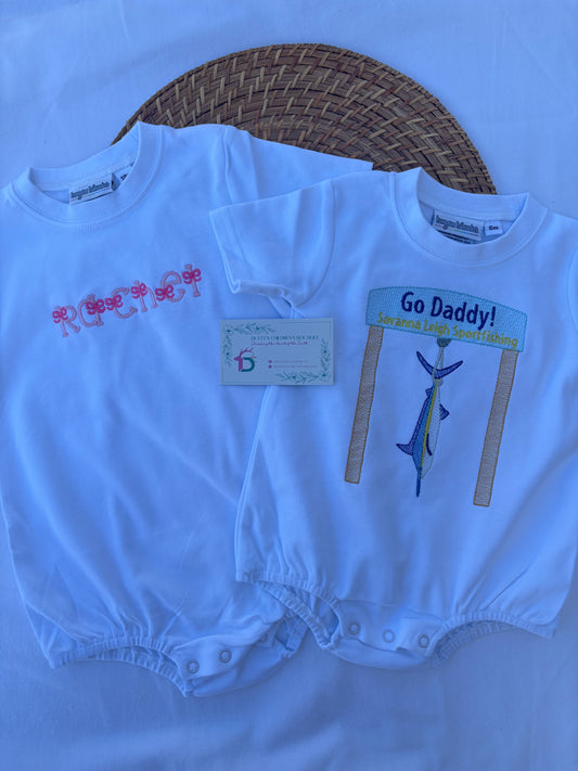 Custom White T-shirt Bubble