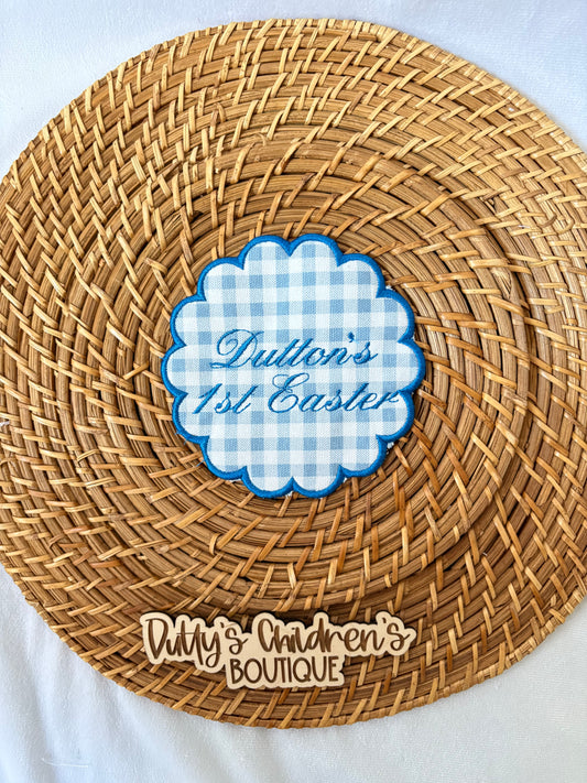 “My First” Custom Keepsake
