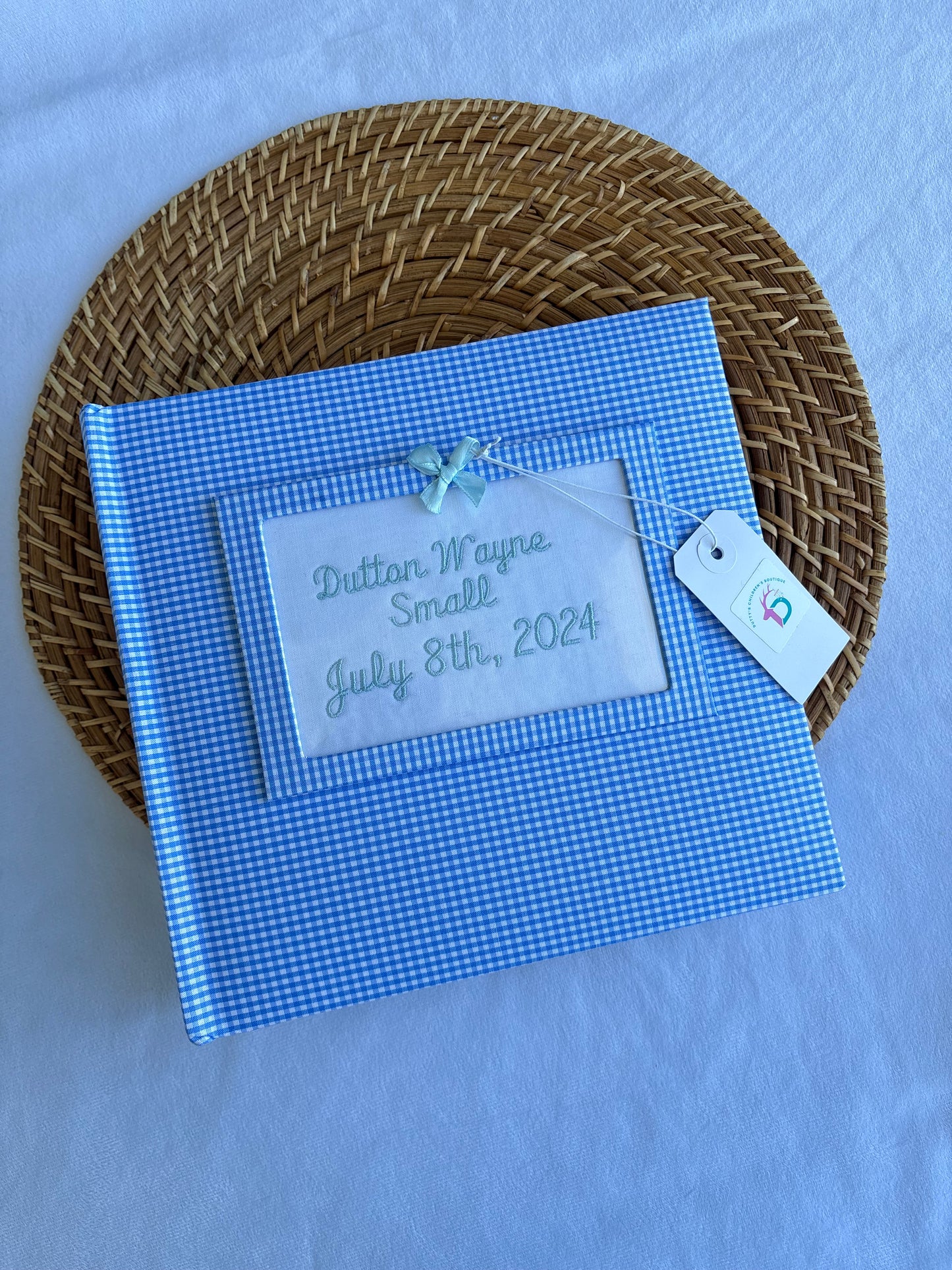 Embroidered Memory Album - Preorder