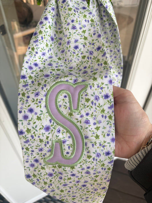 Floral Spring Wreath Sash