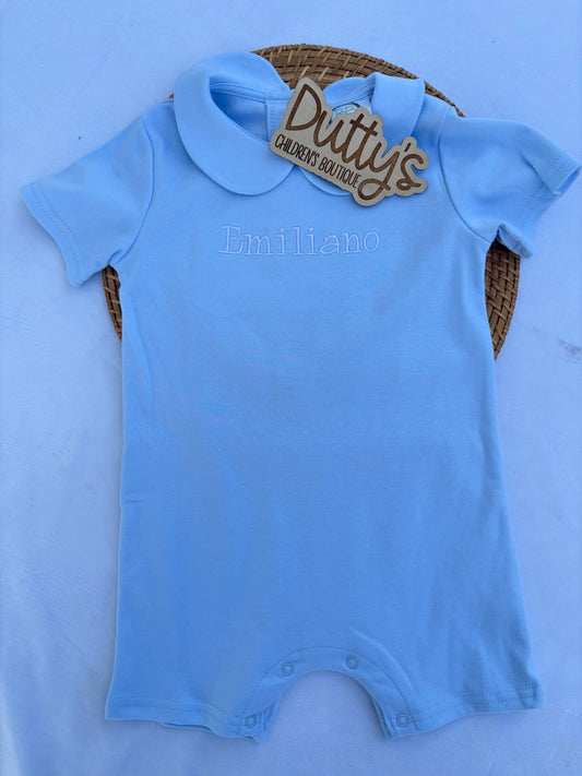 Custom Boys Peter Pan Romper