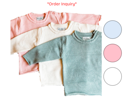 Custom Roll Neck Sweater