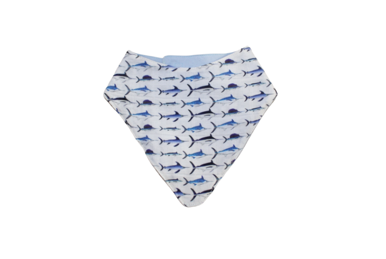 Simple Sailfish Bib - Boys