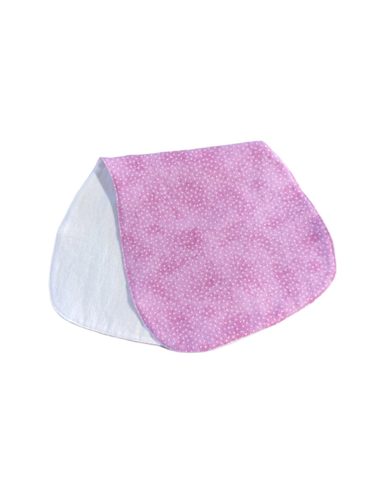 Pink Dust Burp Cloth