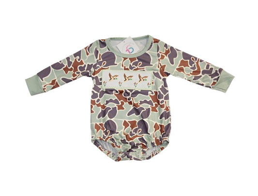 Camo Ducks Bodysuit - Boys