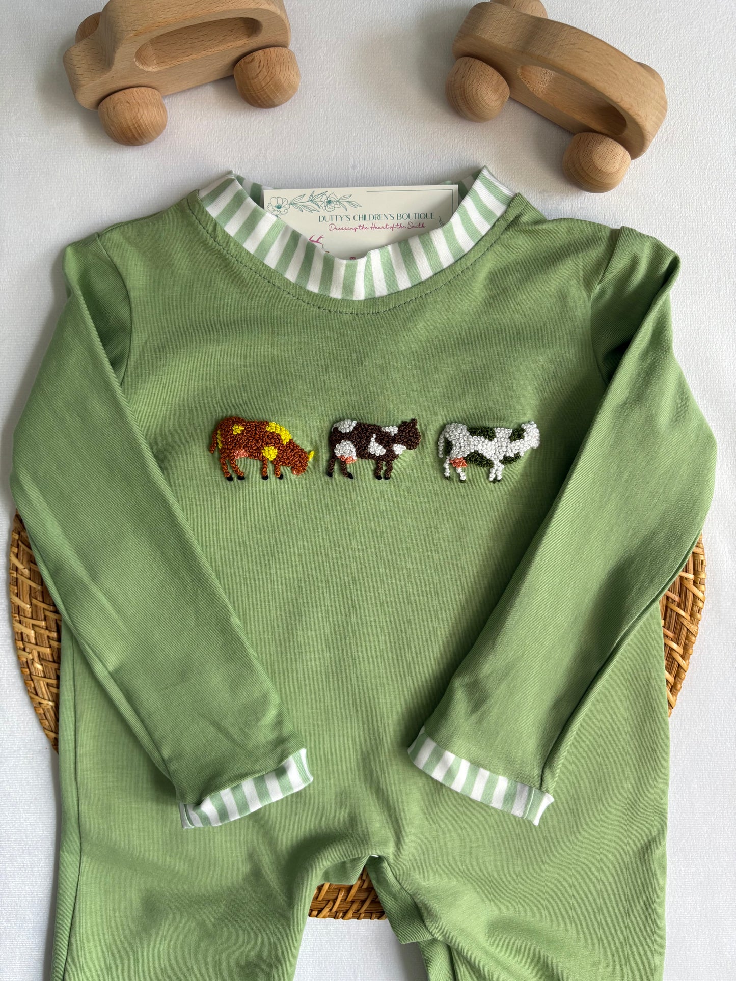 Moos and Meadows Romper - Boys