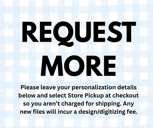 Request a Design