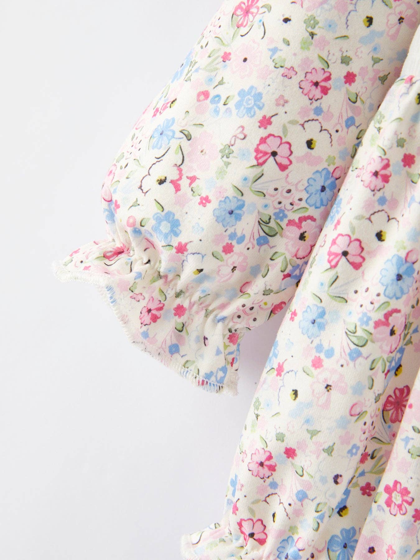 Floral Field Onesie - Girls